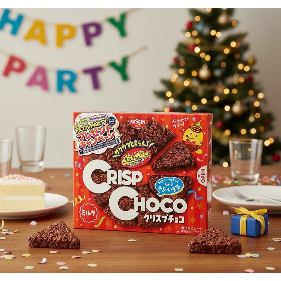 Chara 微百貨 》 日本 日清 巧克力 餅乾 脆餅 可可 碎片 玉米 50g 團購 脆片 CRISP CHOCO | 蝦皮購物