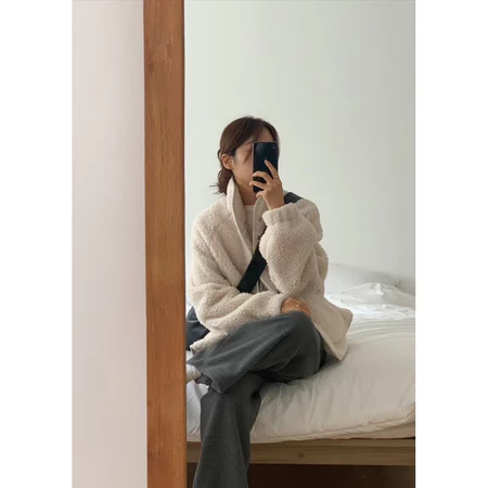 🇰🇷Jan07/ 季末⛄️泰迪熊熊毛毛外套🐻