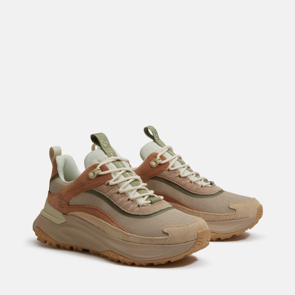 Timberland |💙2026春夏新款💙女款米色Motion Access防水健走鞋|A2N4BEMI | 蝦皮購物