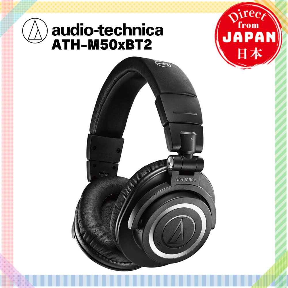 audio-technica] ATH-M50xBT2 Wireless Headphones 無線耳機【日本直送