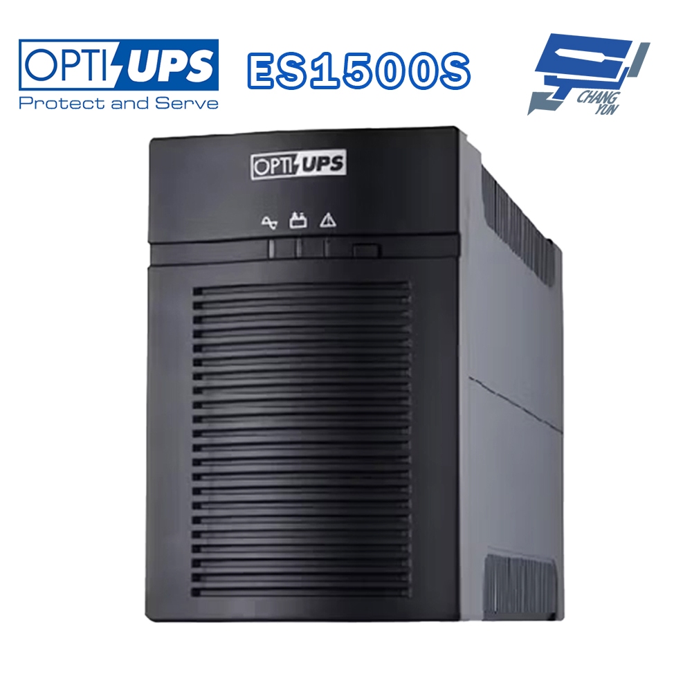 昌運監視器 OPTI-UPS蓄源 ES1500S 110V 在線互動式 不斷電系統 1500VA / 1200W | 蝦皮購物