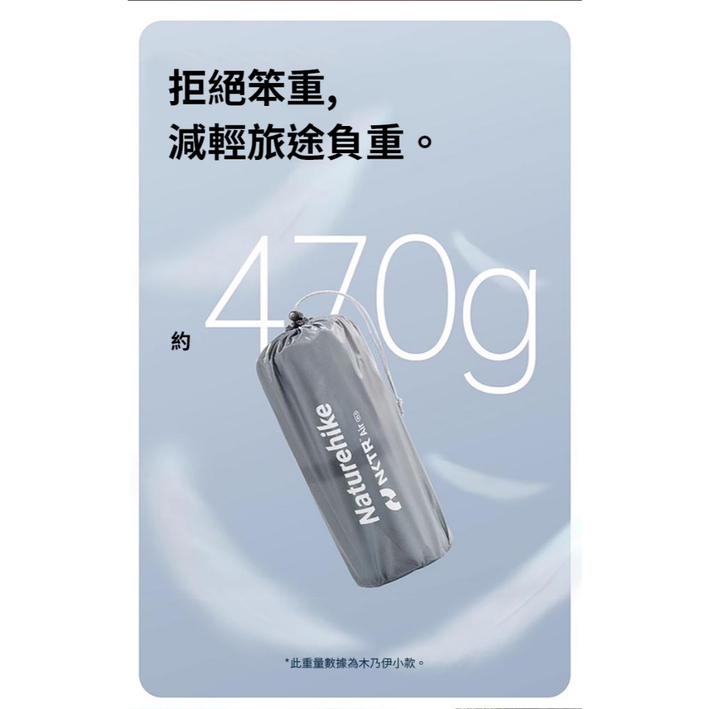 Naturehike】徒野R5.8超輕自動充氣睡墊DZ016 方型/木乃伊碳銀/熱帶橙原