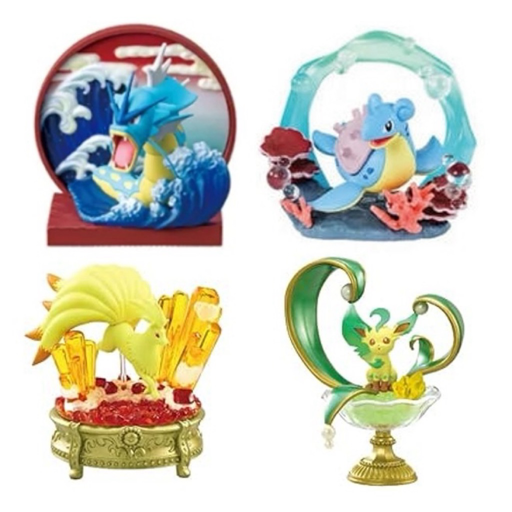 【挖寶空間】保證真品Re-MeNT Pokemon寶可夢 各系列經典角色盒玩 拉普拉斯/暴鯉龍/葉伊布/九尾 | 蝦皮購物