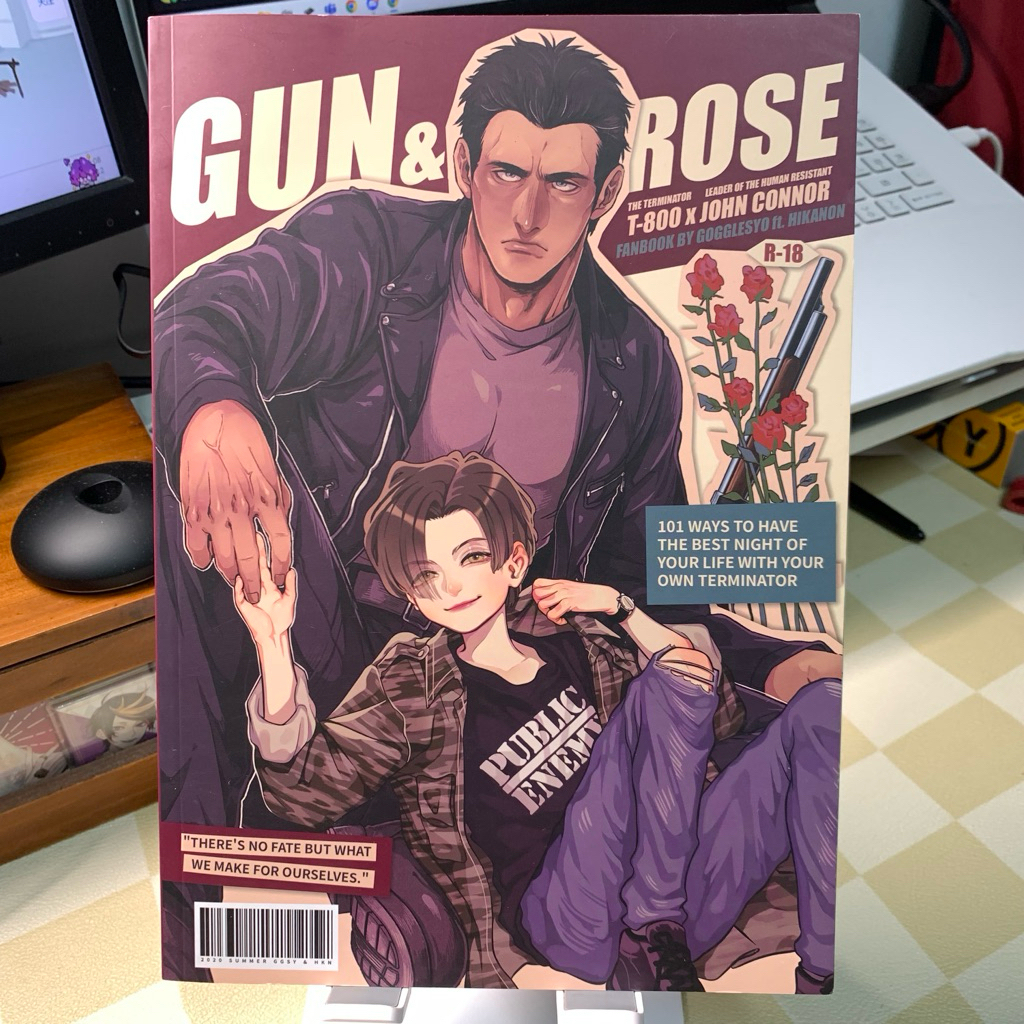 【自有二手書】gun & rose T800Jonh connor同人誌 gogglesyo | 蝦皮購物
