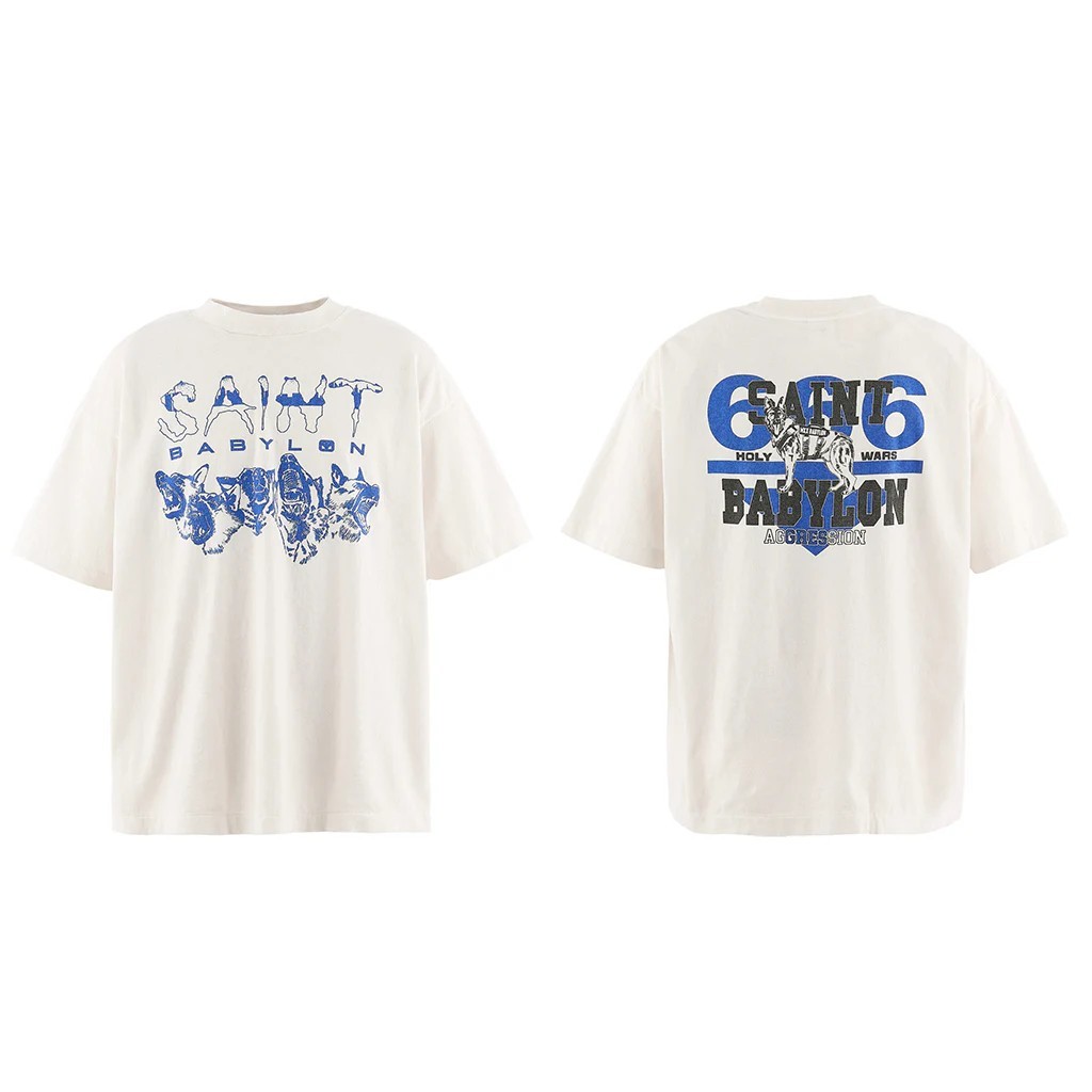 BABYL TEE 台湾限定 狼嚴選】SAINT Mxxxxxx × BABYLON BBLN_SS TEE/SAINT BABYLON | 蝦皮購物