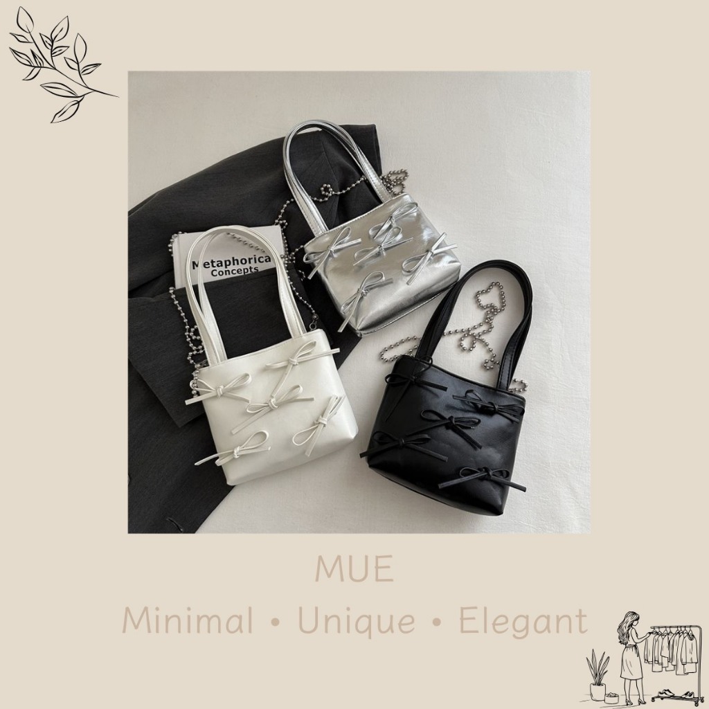 【MUE】芭蕾風手提包｜高級．來自剛剛好的簡單 | 蝦皮購物