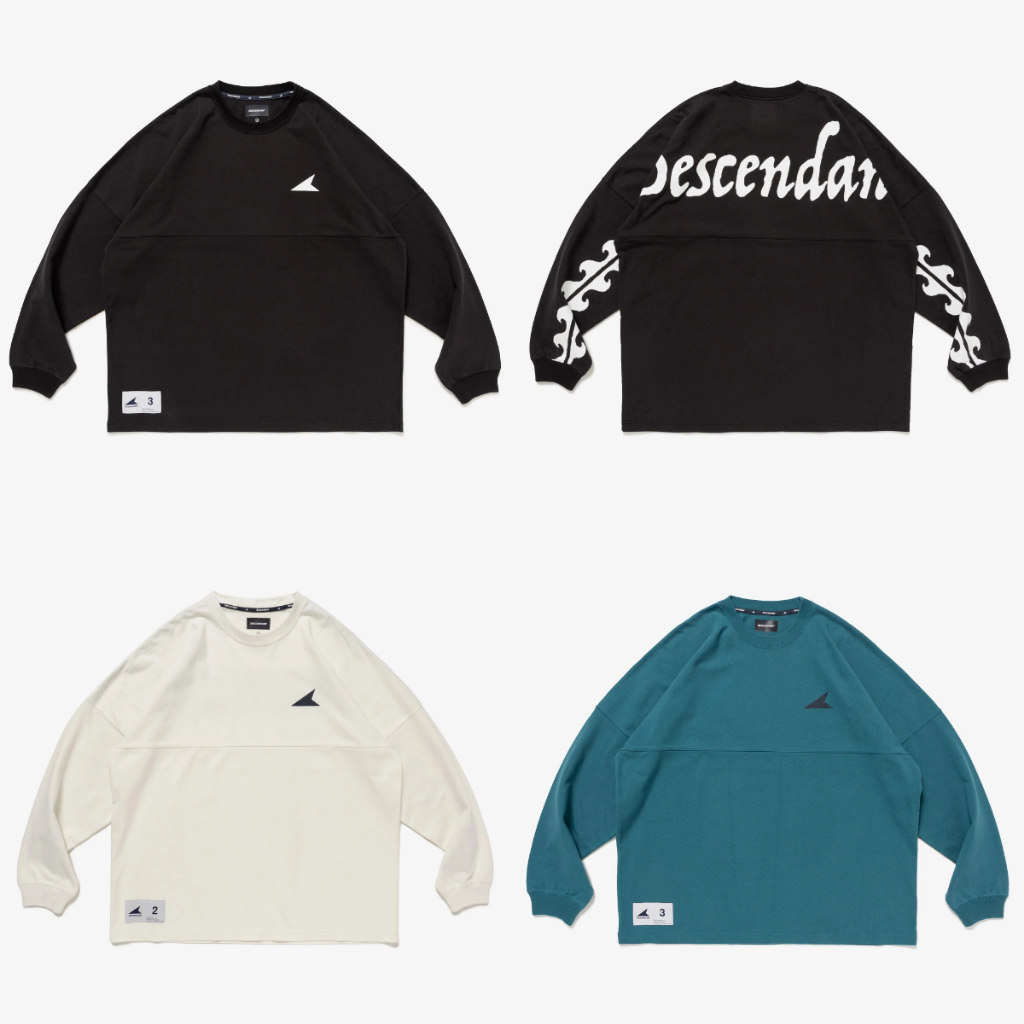 AllenTAPS】DESCENDANT 25AW CETUS JERSEY LS | 蝦皮購物