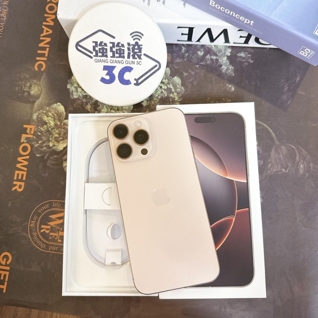 鹽行-二手iPhone16ProMax256G金色#84141（店家保固） | 蝦皮購物