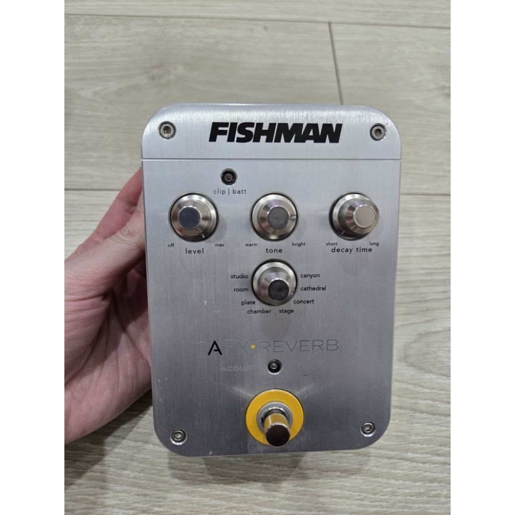 Fishman AFX Acoustic Reverb 電吉他 效果器 | 蝦皮購物