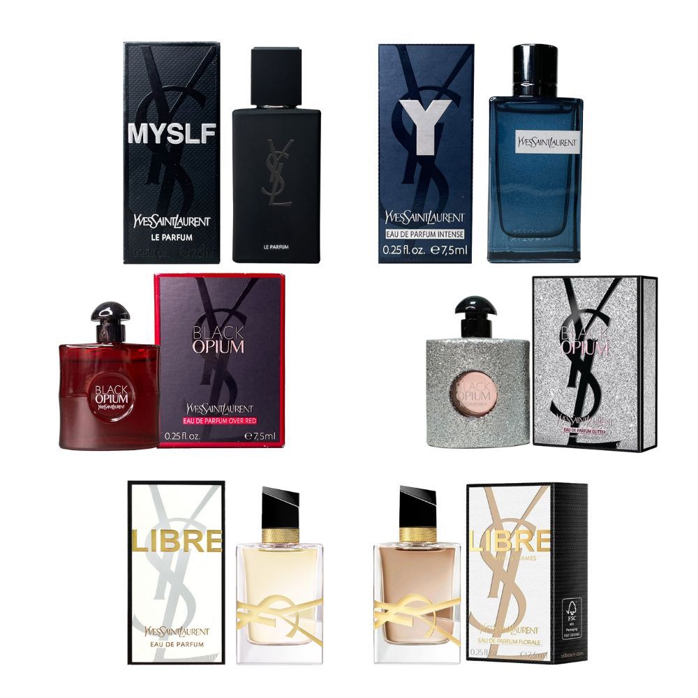 YSL 聖羅蘭 黑鴉片(紅焰/粉耀)/自由不羈/恣意燃花/Y男-沉醉版/MYSLF 淡香精/香精-任選 7.5ml 小香 | 蝦皮購物