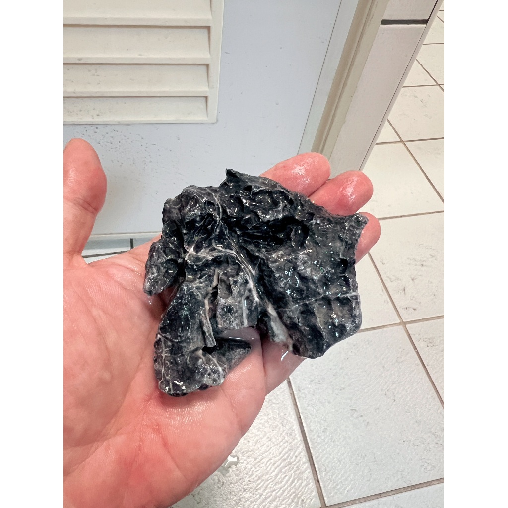 特級酸洗白紋青龍石1kg【新莊/五股/青島水族】店長嚴選青龍石紋理清晰