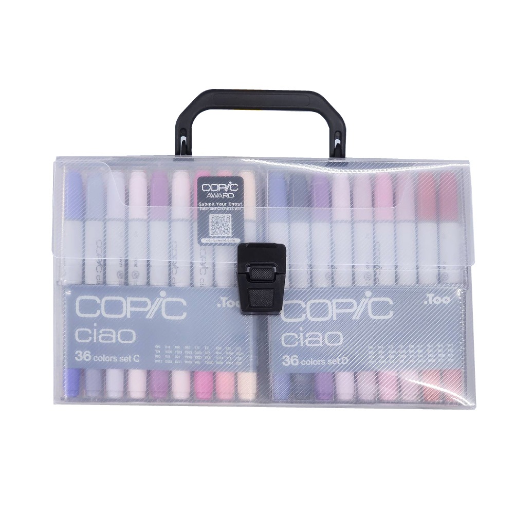 日本COPIC Ciao 第三代麥克筆72 Color Set B 72色B色系72B /盒| 蝦皮購物