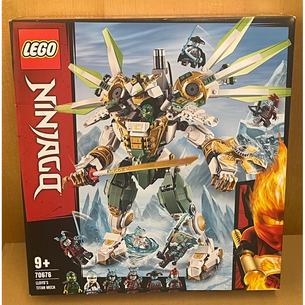 【絕版品】 LEGO 70676 勞埃德的鈦機械人 全新未拆封 旋風忍者系列 | 蝦皮購物