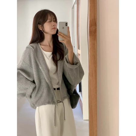 （下單前先私訊）🇰🇷Oct11/ Handmade-3M開發 親膚環保材質冬季抽繩外套