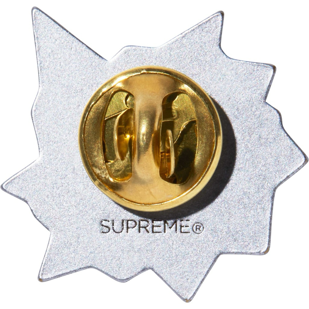 日本限定 Supreme Bullet Hole Pin Supreme 稀有彈孔別針日本限定澀谷涉谷bullet hole pin 聯名nate