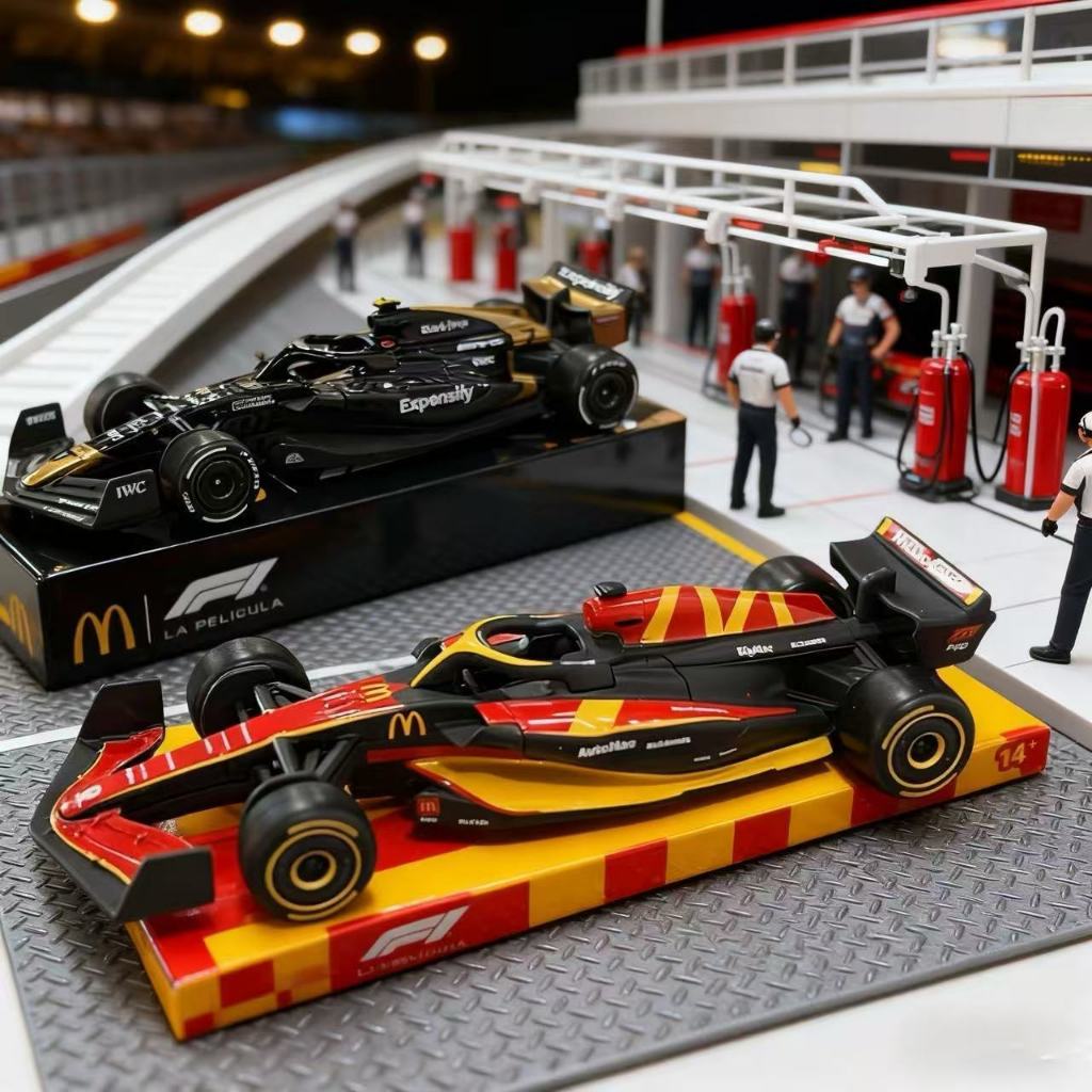 麥當勞McDonald's聯名拉丁美洲限定1:43 F1車模F1方程式賽車模型收藏級