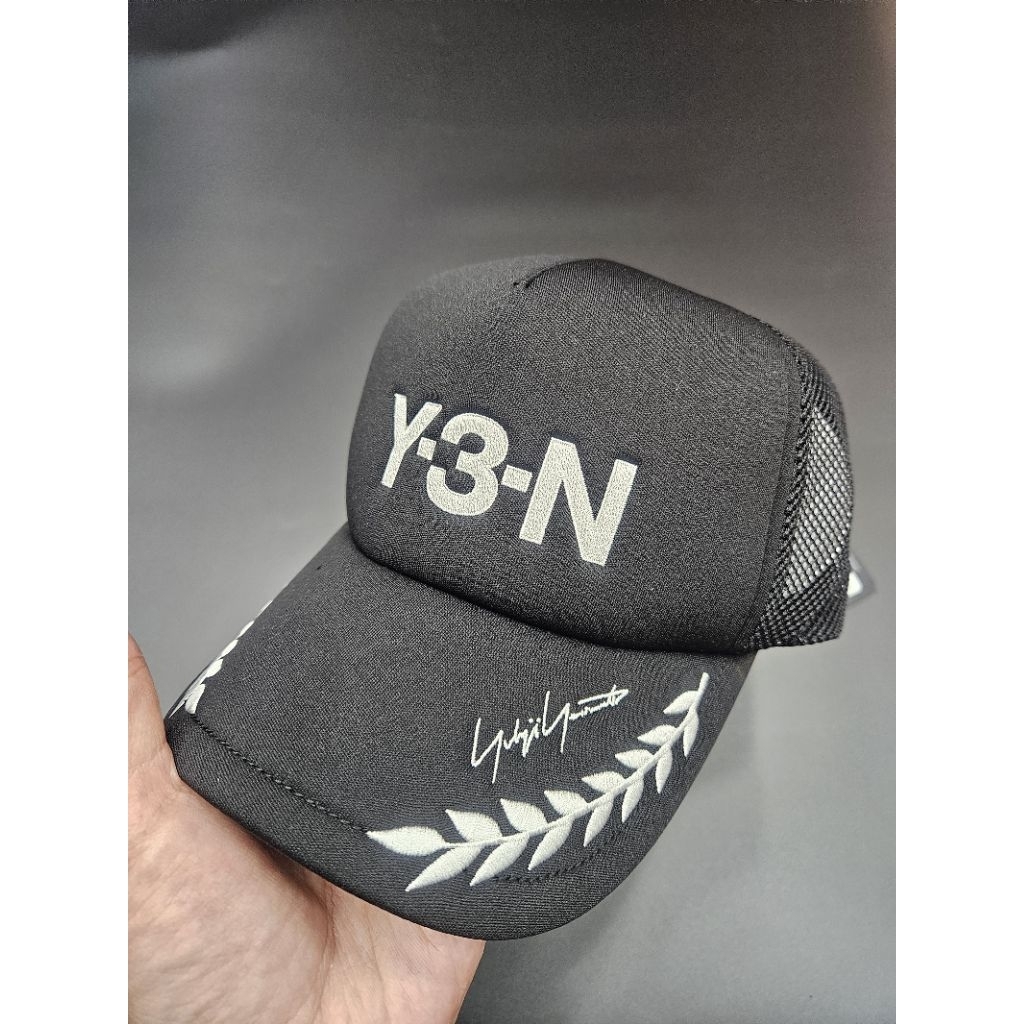 Y-3×NEIGHBORHOOD 聯名款Y-3 NBHD TRUCKER CAP 刺繡棒球帽老帽帽子