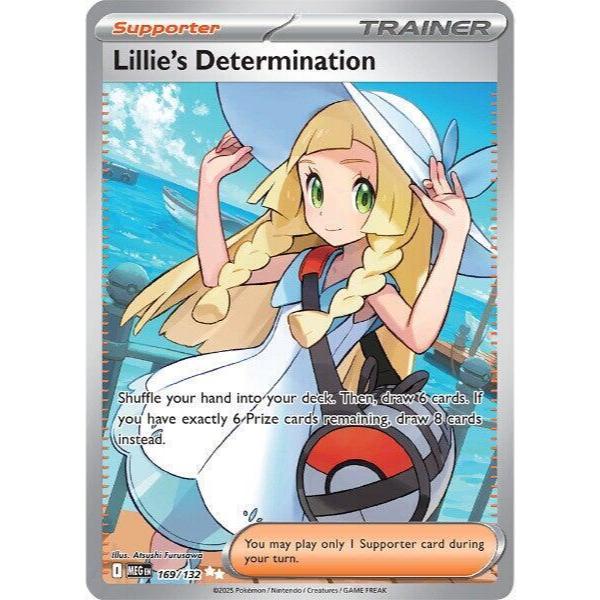 卡牌の森】莉莉艾的決意SR Lillie's Determination 169 英文卡PTCG寶可