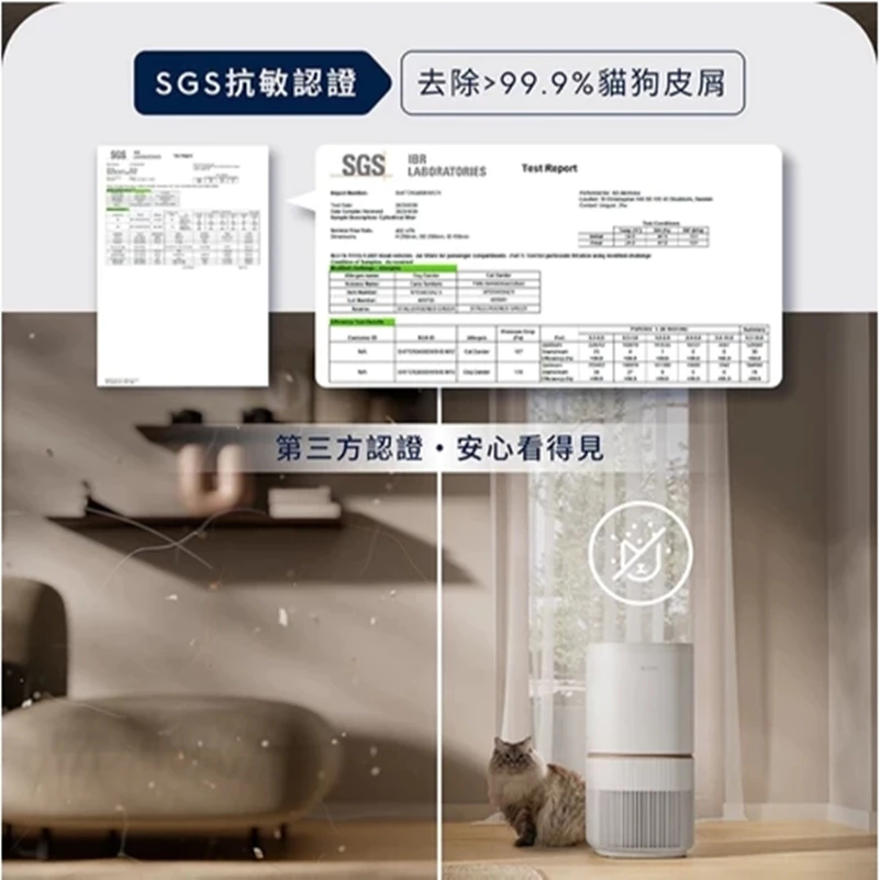 【毛毛與異味退散】伊萊克斯 EP53-45SWA 毛寵清淨機評測:3cm超低進氣、可水洗除毛網,養寵過敏家庭的救星