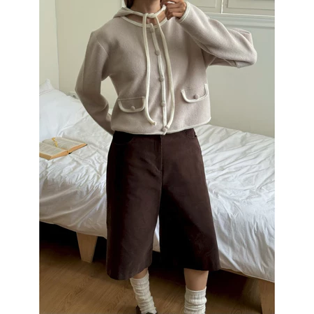 🇰🇷Nov08/ 爆Q!!!🥨 拉絨外套+帽子Set