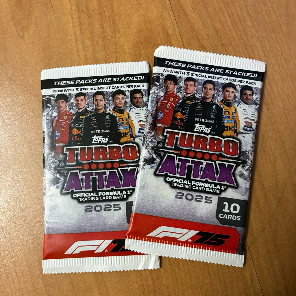 2025 Topps Turbo Attax Formula 1 F1 卡包 | 蝦皮購物