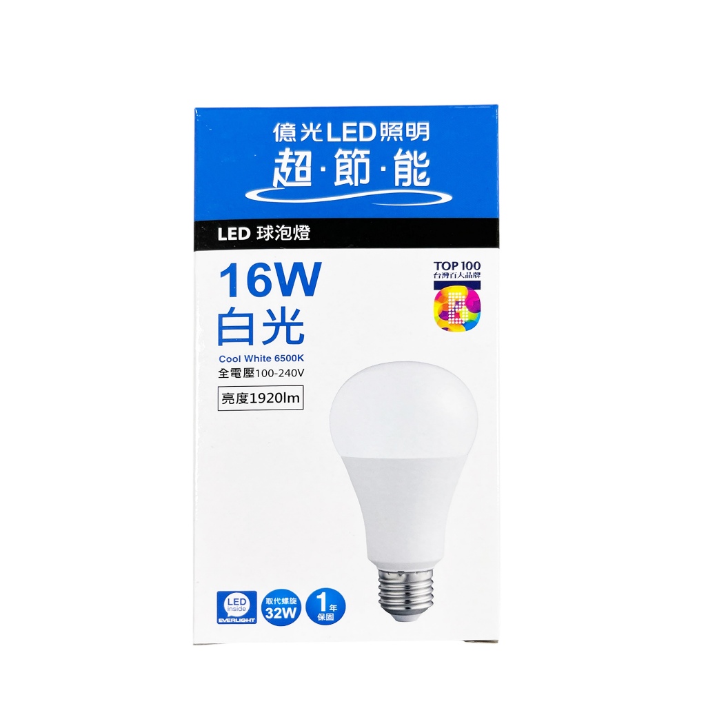 億光LED16W超節能燈泡 16W白光LED燈泡 省電燈泡 節能燈泡 LED燈泡 燈泡 高效能泡 除舊布新 | 蝦皮購物