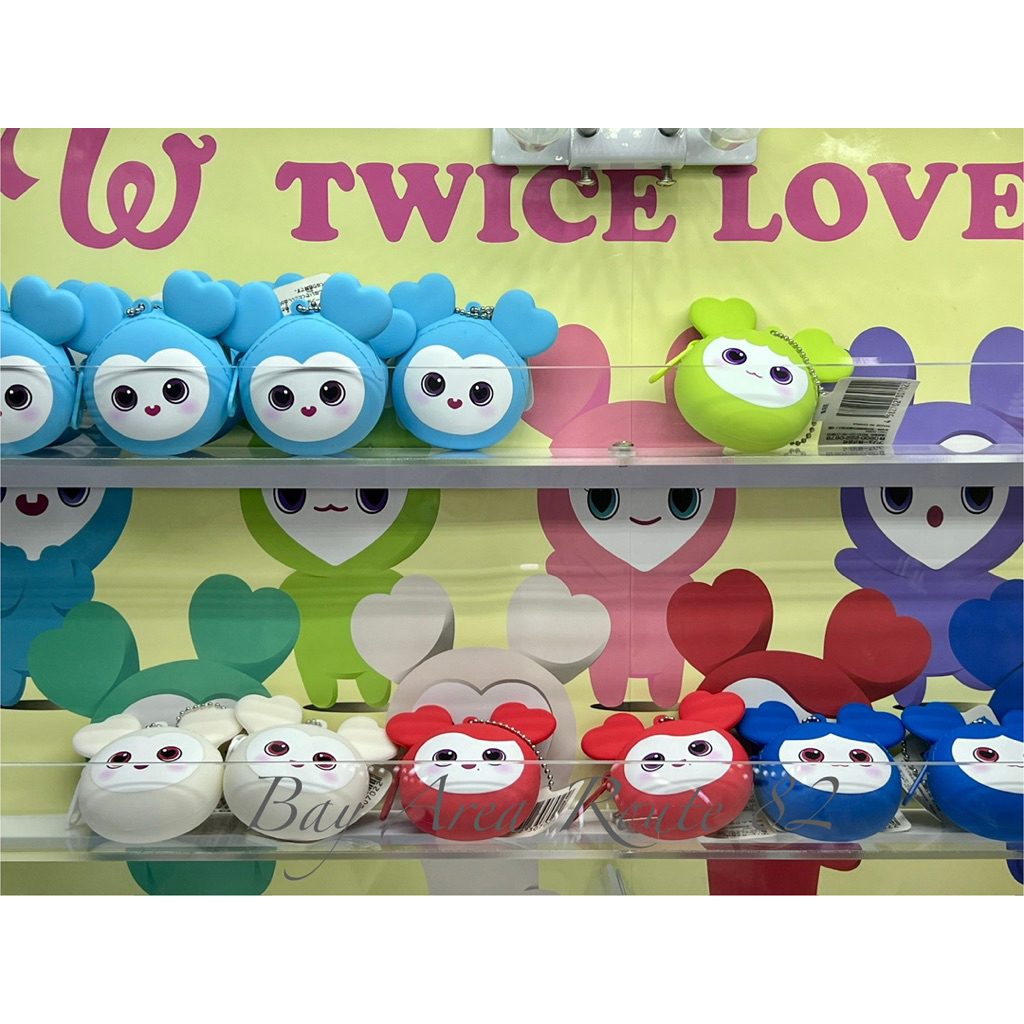 現貨） TWICE GiGO限定Lovelys シリコンミニウォレット矽膠迷你零錢包
