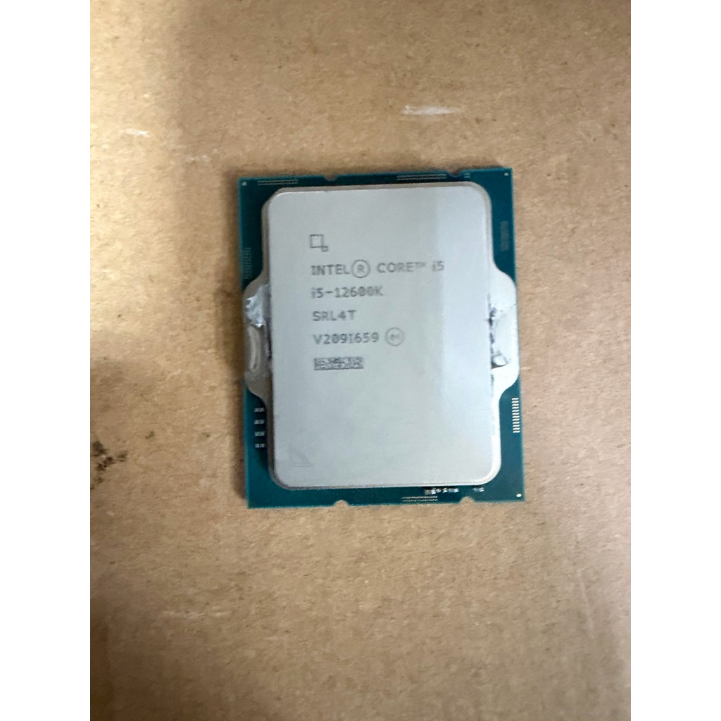 中古二手CPU INTEL I5-12600K 功能正常可以開機| 蝦皮購物