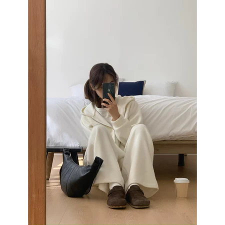 🇰🇷Jan06/ 季末⛄️雪國穿搭✨羊毛棉長褲