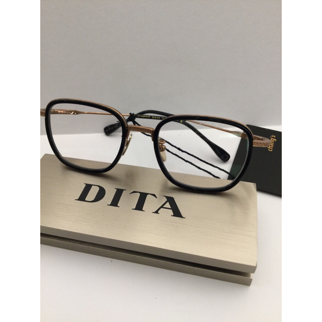 楷模精品眼鏡」DITA眼鏡型號DTX-454.AVIATIA FIVE .黑01Black.Obsidian