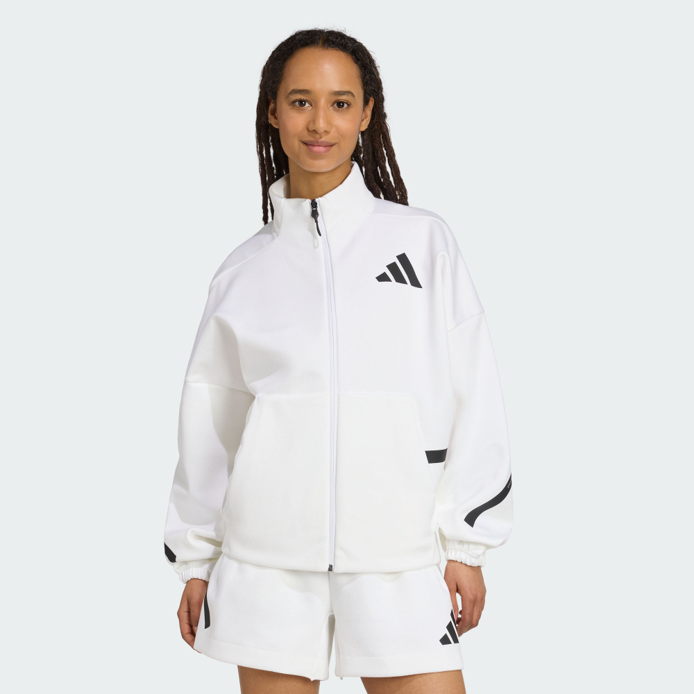 【新品未開封品】Eve culture 12T 白 M ADIDAS Z.N.E. 運動外套白-JL7331 黑-JW7778 女款| 蝦皮購物