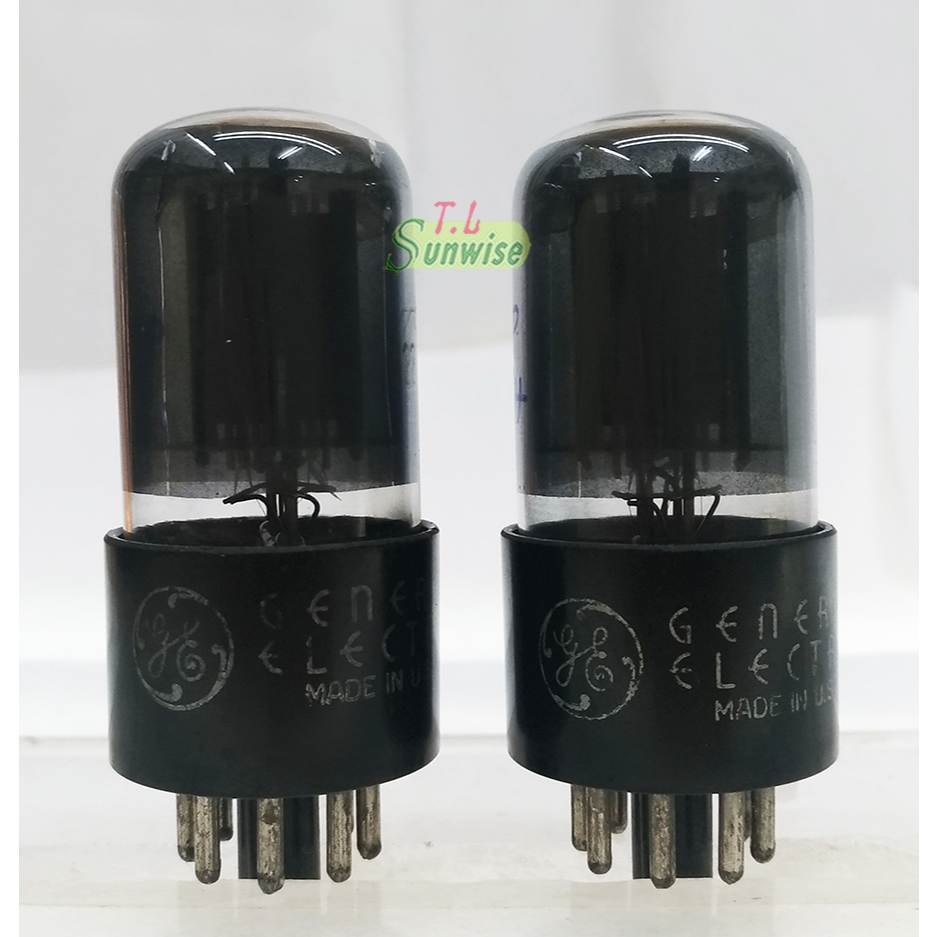 12SN7 ︽NO:6223 美國 GE 12SN7GT 一對 (如新品) 真空管 灰管 方環 已配對 | 蝦皮購物