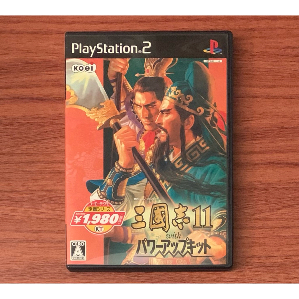 PS2 三國志11 三國志XI 通常版威力加強版KOEI 光榮正版遊戲片原版光碟
