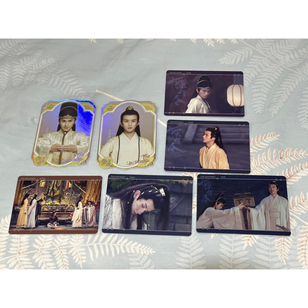 小卡出清現貨】陳情令官方6周年限定紀念收藏卡肖戰王一博魏無羨藍忘機