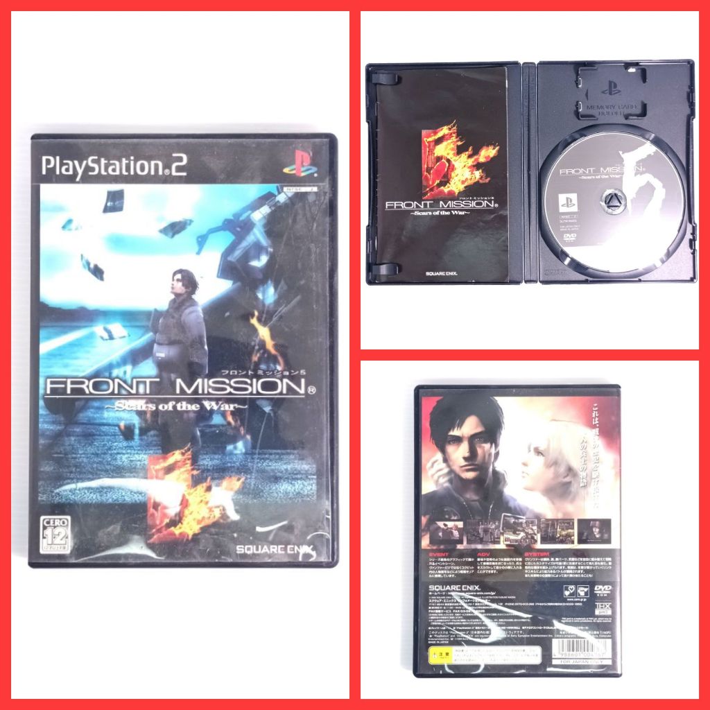 Front Mission Scars Of The War - PS2 - NTSC-J Japon - Bon état