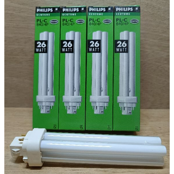 PHILIPS 飛利浦 PL-C 26W 2P PLC 26W 燈管 840 4000K 自然光 | 蝦皮購物