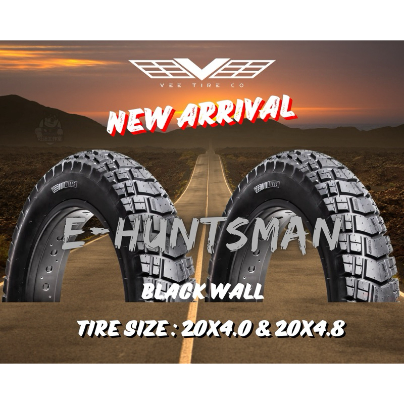 E-huntsman Vee tire 泰國製輪胎(Super73御用品牌） 20*4.0/4.8 胖胎輪胎/胖胎車專用 | 蝦皮購物