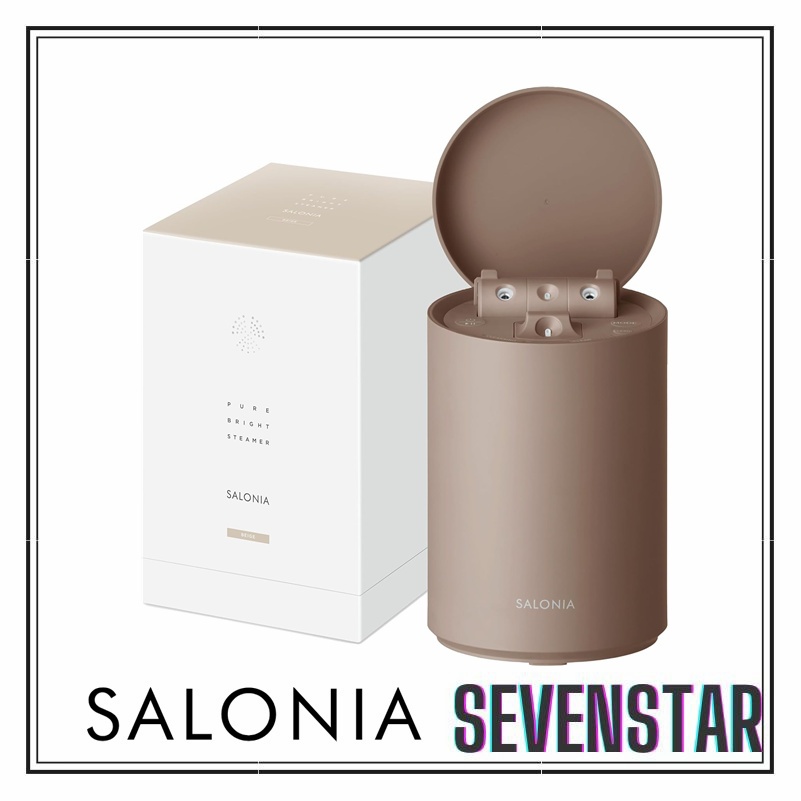 日本直送SALONIA Pure Bright 臉部蒸氣機美容噴霧器護膚保濕SAL22207SL