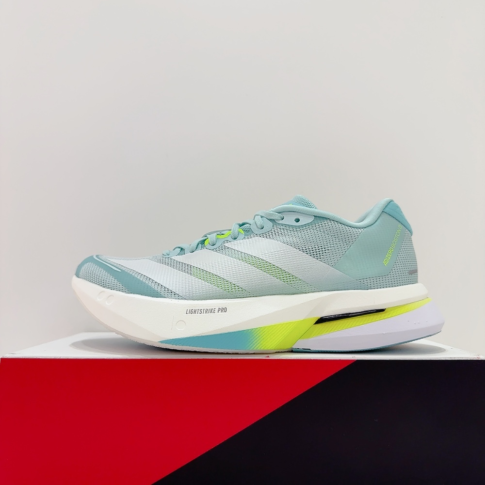 adidas ADIZERO BOSTON 13 W 女生 湖水綠 透氣 輕量 緩震 運動 慢跑鞋 JS4957 | 蝦皮購物