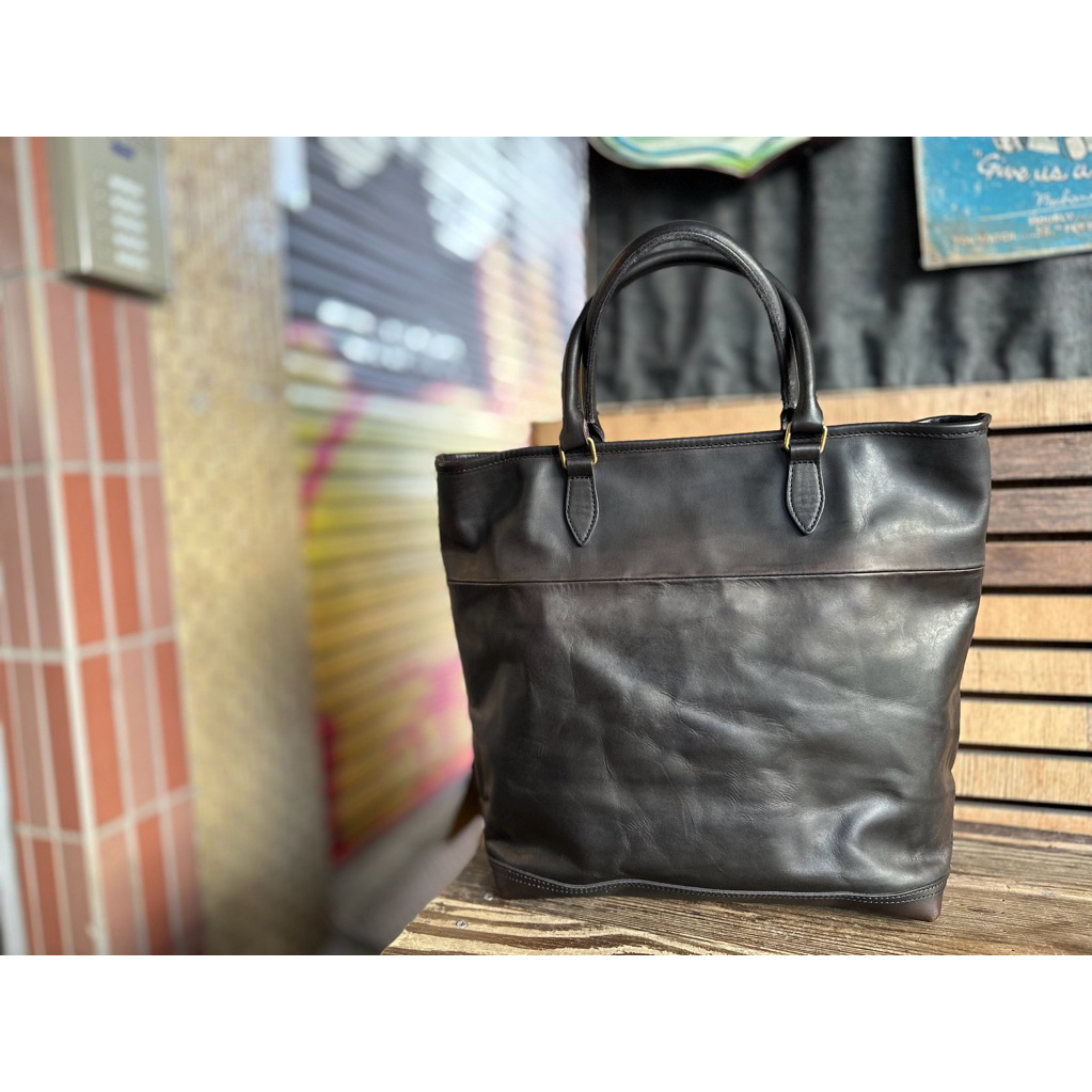 古著倉庫》現貨全新品公司貨日本製木村拓哉VASCO 木村包Leather Nelson