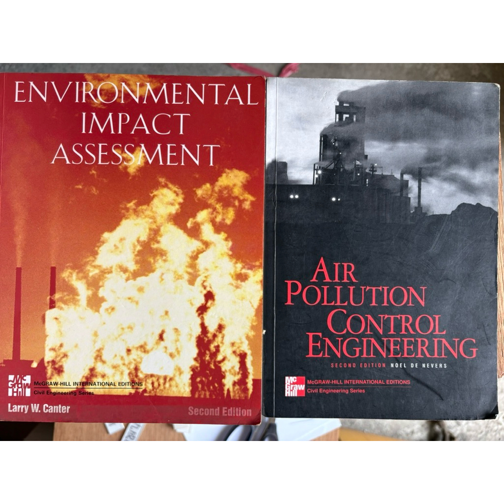 AIR POLLUTION CONTROL ENGINEERING、ENVIRONMENTAL IMPACT ASSE | 蝦皮購物