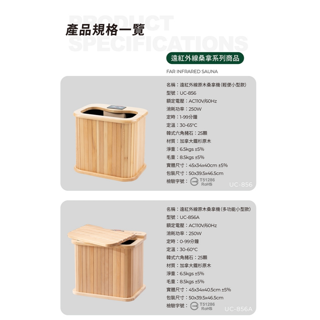 CHIAO FU 巧福遠紅外線桑拿機(全包覆大型/多功能小型/暖腳/泡腳/桑拿桶