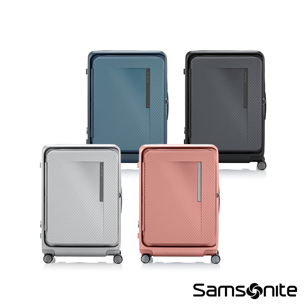 Samsonite 新秀麗 20/25/28吋 前開式上掀式行李箱/登機箱/旅行箱 ZIPPRIX 可擴充大容量防盜拉鍊 | 蝦皮購物