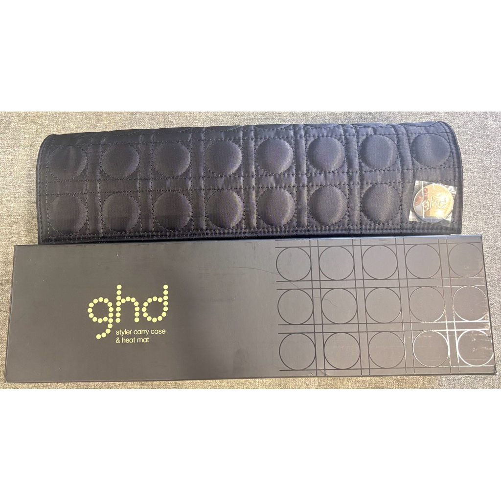【全新現貨】ghd造型夾專用隔熱袋 Black Roll Mat(離子夾專用圓筒包) | 蝦皮購物