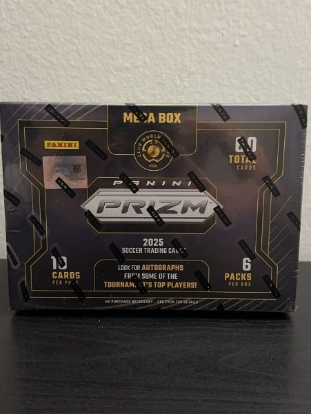 [預購]2025 FIFA 俱樂部世界盃 Prizm Mega Box 全新未拆一盒 拚氣浪 KABOOM! | 蝦皮購物