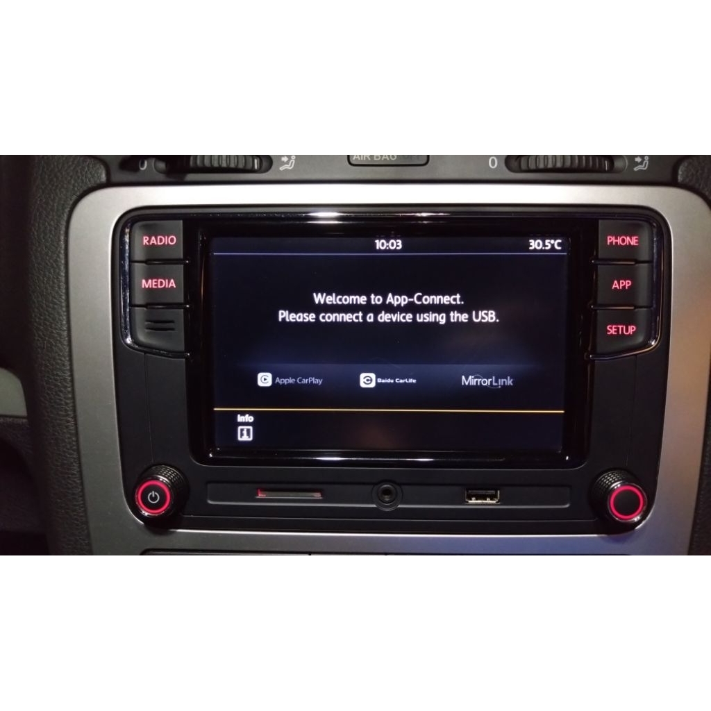 福斯原廠 RCD330 187b Carplay主機 正版非280 Golf Scirocco Tiguan Skoda | 蝦皮購物