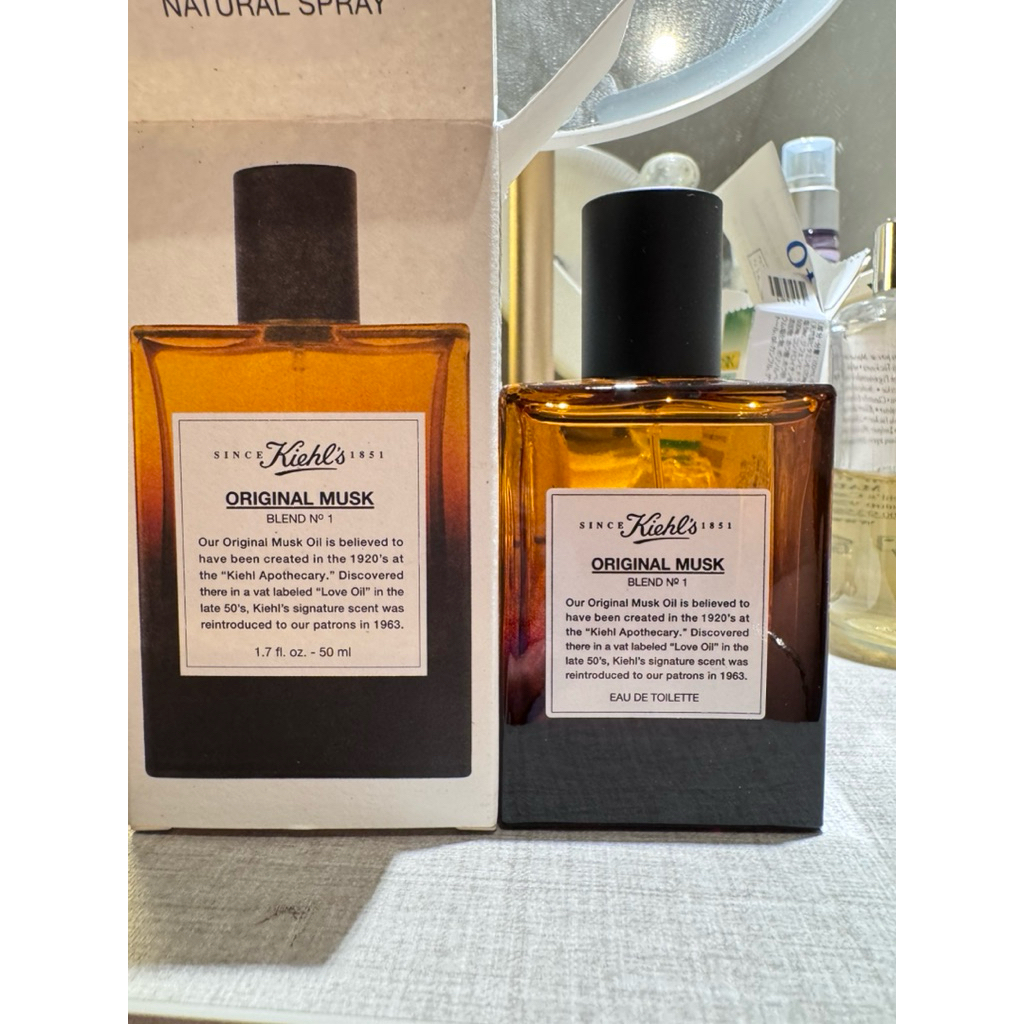 全新Kiehl’s Original musk 契爾氏 原．麝香淡香水經典麝香50ml | 蝦皮購物