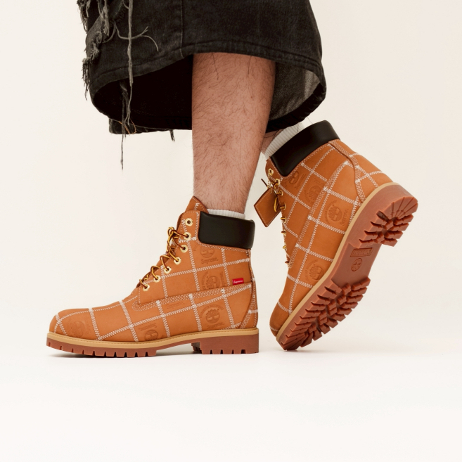 【Focus Store】Supreme x Timberland Patchwork 6 防水 棕 聯名 黃靴 踢不爛 | 蝦皮購物