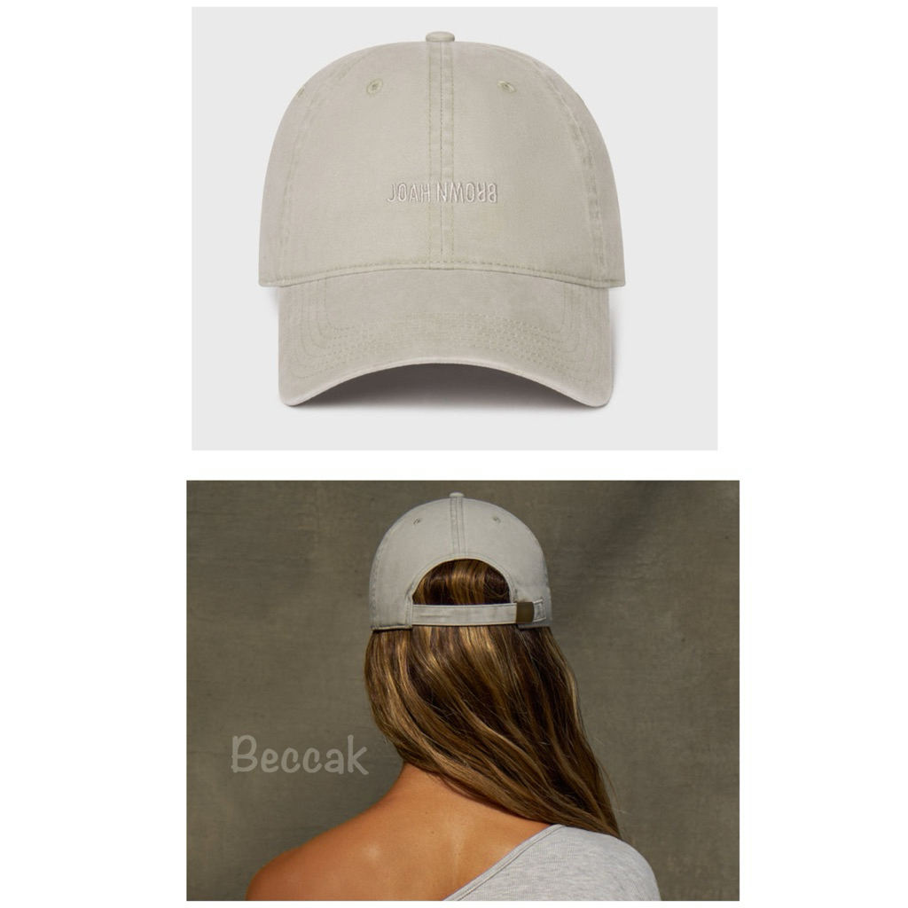 新貨在途］Joah Brown 帽子美國🇺🇸熱賣款logo 刺繡棒球帽/瘦臉帽莎拉