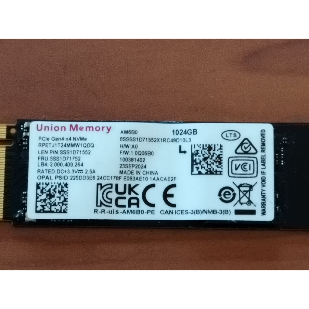 Union Memory 固態硬碟SSD M.2 PCle 1024GB | 蝦皮購物